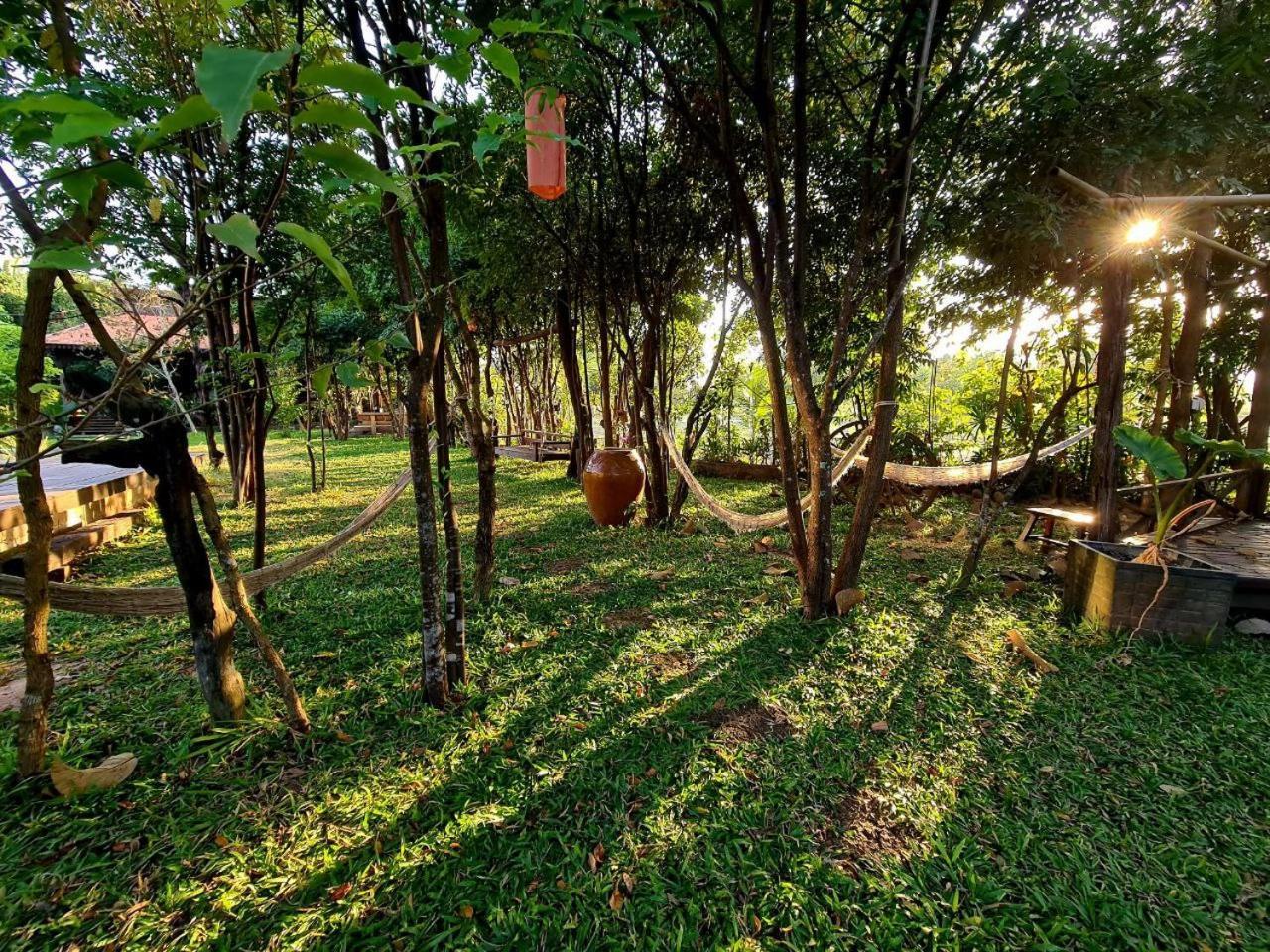 Villa Romduol Kampot Bagian luar foto