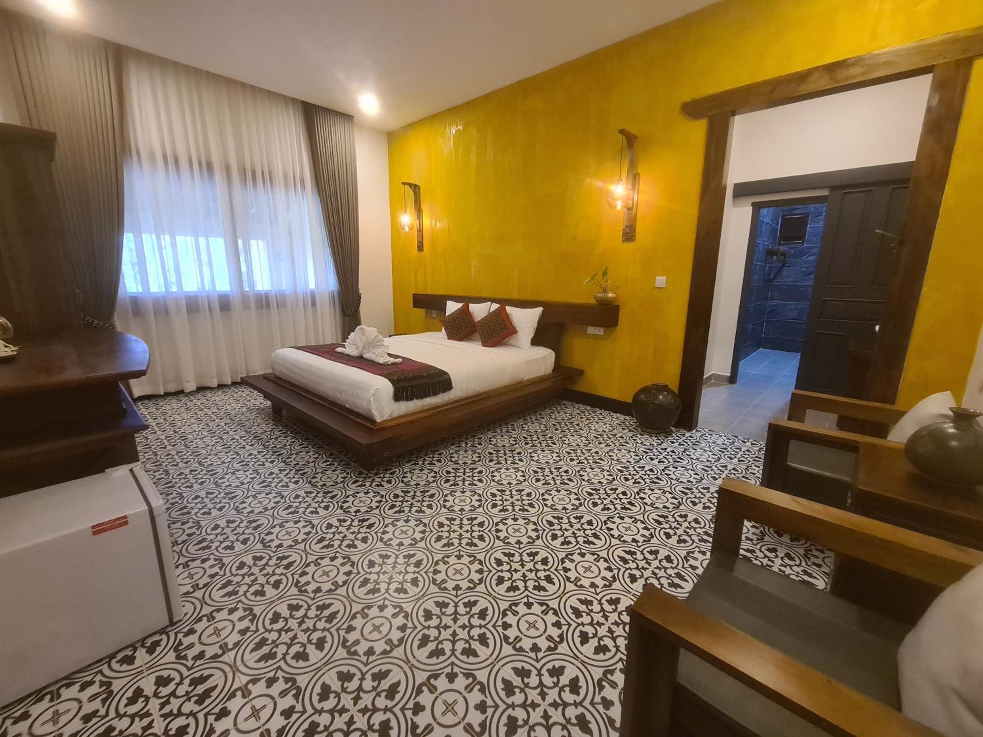 Villa Romduol Kampot Bagian luar foto