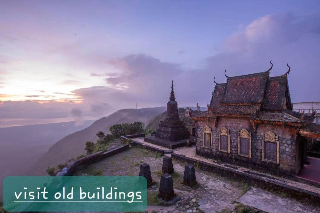 Villa Romduol Kampot Bagian luar foto
