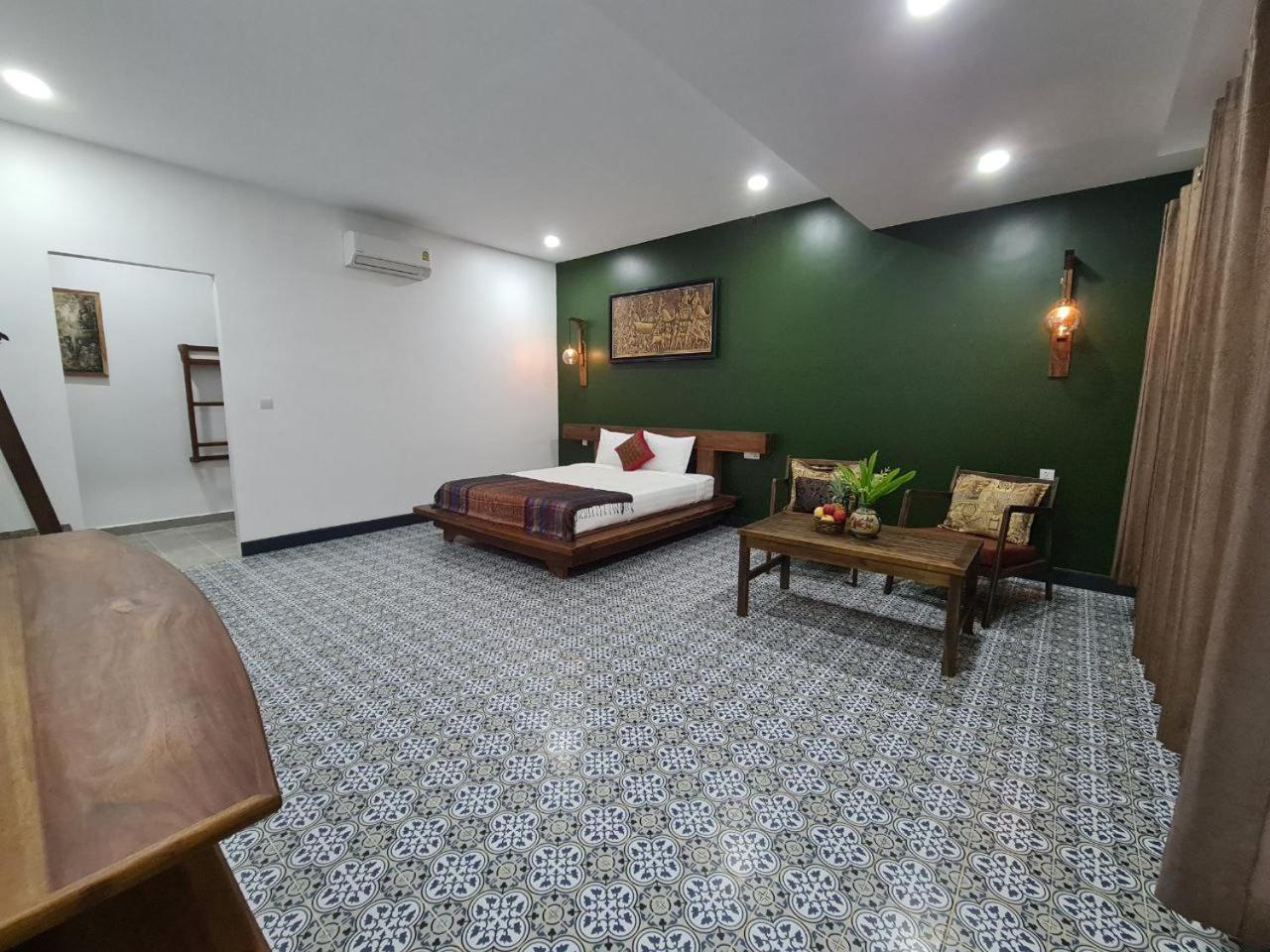 Villa Romduol Kampot Bagian luar foto