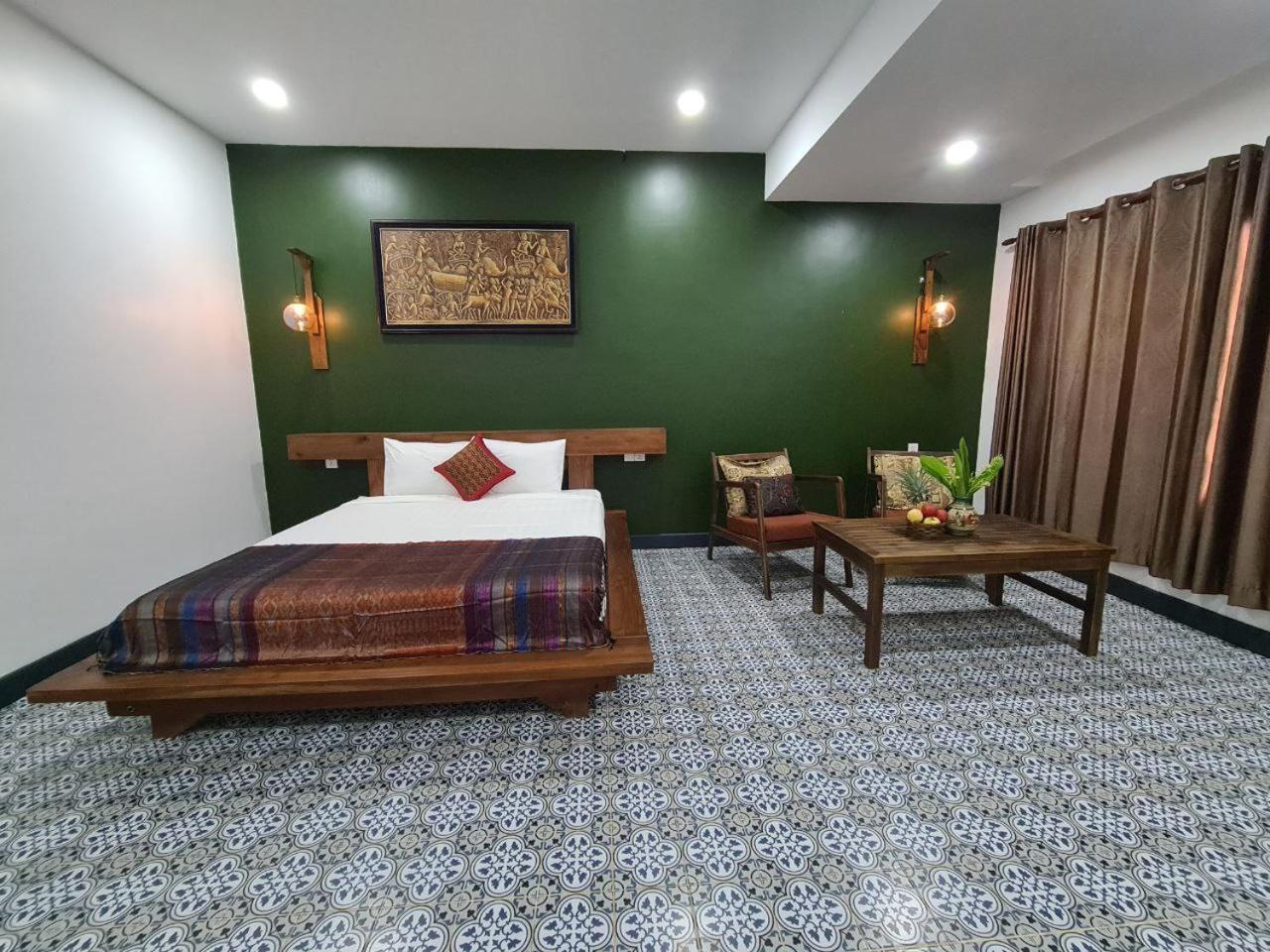 Villa Romduol Kampot Bagian luar foto