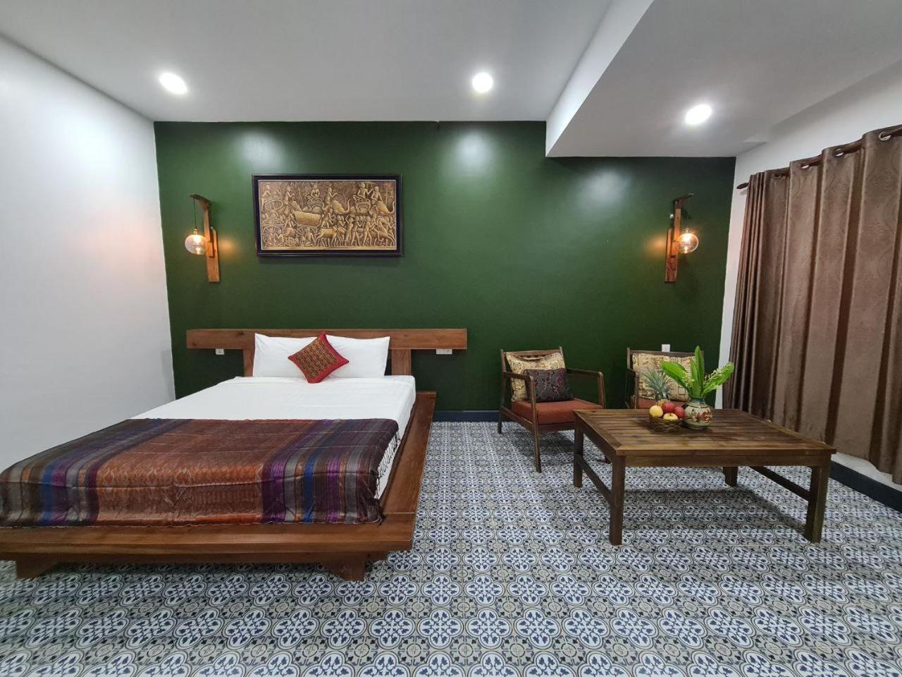 Villa Romduol Kampot Bagian luar foto